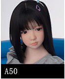 【小柄ロリ系】 A144ヘッド ＆ 142cm 平らボディ tpe製ラブドール 宣材写真はリアルメイク塗装加工あり axbdoll