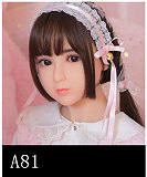 【小柄ロリ系】 A144ヘッド ＆ 142cm 平らボディ tpe製ラブドール 宣材写真はリアルメイク塗装加工あり axbdoll