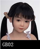 GB09ヘッド ＆ 120cm  シリコン頭部+TPEボディ 宣材写真がリアルメイク付き axbdoll