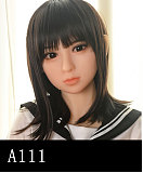 【小柄ロリ系】 A144ヘッド ＆ 142cm 平らボディ tpe製ラブドール 宣材写真はリアルメイク塗装加工あり axbdoll