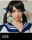 【ロリ妻】TD43Rヘッド ＆ 140cm バスト中 TPEドール 中学生  宣材写真はリアルメイク付き axbdoll