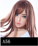 【小柄ロリ系】 A144ヘッド ＆ 142cm 平らボディ tpe製ラブドール 宣材写真はリアルメイク塗装加工あり axbdoll