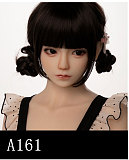 【小柄ロリ系】 A144ヘッド ＆ 142cm 平らボディ tpe製ラブドール 宣材写真はリアルメイク塗装加工あり axbdoll