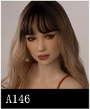 GE95-2ヘッド ＆ 170cm バスト大  シリコン頭部+TPEボディ 宣材写真がリアルメイク付き axbdoll