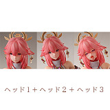 Otaku Doll ミニドール 八重神子コスプレ ゲームフィギュア 65cm PVCヘッド+シリコンボディ 収納が便利 使いやすい 普段は鑑賞用 小さいラブドール cosplay