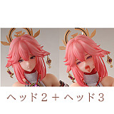 Otaku Doll ミニドール 八重神子コスプレ ゲームフィギュア 65cm PVCヘッド+シリコンボディ 収納が便利 使いやすい 普段は鑑賞用 小さいラブドール cosplay