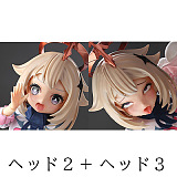 Otaku Doll ミニドール パイモンコスプレ ゲームフィギュア 65cm PVCヘッド+シリコンボディ 収納が便利 使いやすい 普段は鑑賞用 小さいラブドール cosplay