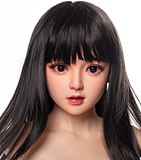 Bezlya Doll お茶目っ女の子 エッチな人形 149cm Cカップ #藤曼（tengman）ヘッド 眉毛と睫毛植毛加工あり 2.2CFシリーズ 可愛い ラブドール フルシリコン製