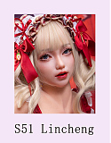 【戦闘版ボディ】 Linqiu ヘッド & 167cm F-cup フルシリコン製ラブドール  Sino-doll 宣材写真はノーマルメイク