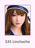 【戦闘版ボディ】 Linqiu ヘッド & 167cm F-cup フルシリコン製ラブドール  Sino-doll 宣材写真はノーマルメイク