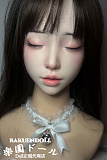 目が閉じたヘッド リアル ラブドール