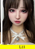 realgirl Lシリーズ(A工場) L5ヘッド シリコンヘッド 単品  清楚系×儚げ系美少女 145-170cmボディに適用可能 M16ジョイントで接続 リアルドール