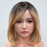 Topsino&RRSメイク限定 |  天使もヘッド & 158cm Dカップ 透明感あるシアートップスを着てるラブドール