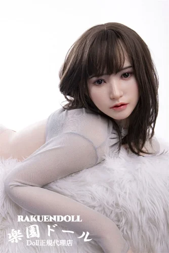 Topsino&RRSメイク限定 |  天使もヘッド & 158cm Dカップ 透明感あるシアートップスを着てるラブドール