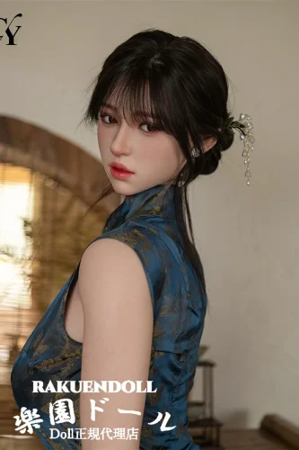 TOP-CYDOLL Zhimin ROSヘッド 168cm Fカップ オーラルできる チャイナドレスを着てる古風美少女 宣材写真のはフルシリコン製 ラブドール