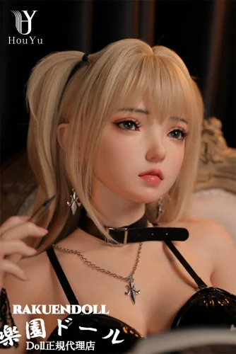 Houyu後遇 伊娃eva 158cm Eカップ 22kgだけ！軽量ダッチワイフ ゴシックな黒のドレスを着てる フルシリコン製高級ラブドール