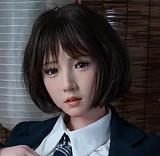 Houyu後遇 伊娃eva 158cm Eカップ 22kgだけ！軽量アダルトラブドール 小悪魔系·ピンクショートヘア フルシリコン製高級ラブドール