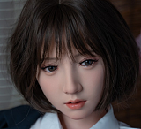 Houyu後遇 希纯 158cm Eカップ 22kgだけ！癒し系ドール 軽量リアル人形 セクシー秘書 フルシリコン製高級ラブドール