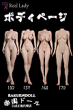 Real lady  ボディーカスタマイズページ 超リアルな肌の質感 高級ダッチワイフ シリコン製リアルラブドール 塗装加工あり リアルドール 等身大 ダッチワイフ