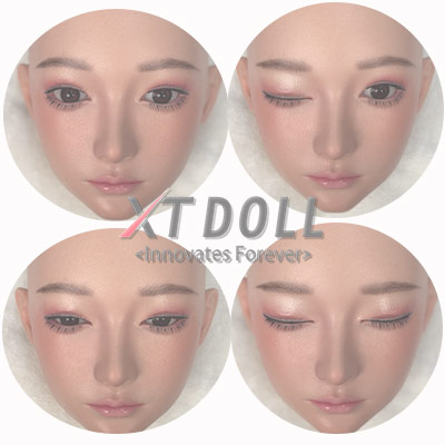 XTDOLL Kala(XT-bym20-B)ヘッド 可愛い人形 瞼が開閉可能 164cm