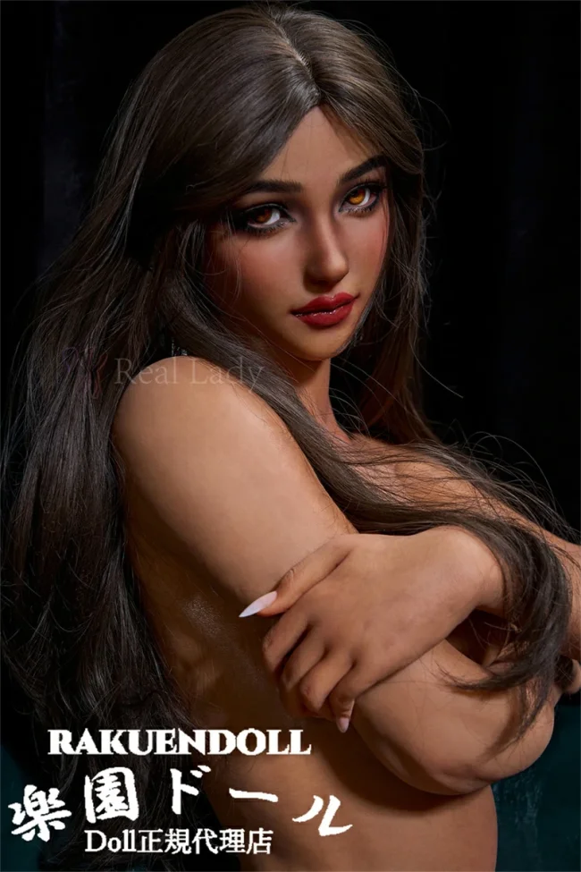 Real lady|超リアルな肌の質感 170cm Cカップ S32ヘッド  日焼け肌ギャル系ラブドール 有名モデルの型取り 高級シリコンダッチワイフ