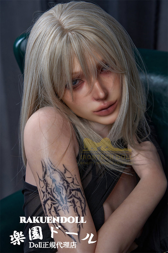 irontechdoll B1ヘッド 161cm Minus AAカップ 金髪 × スレンダー × 病みかわラブドール 貧乳欧米風美人 フルシリコン製ダッチワイフ