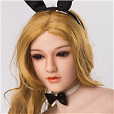 Sanhuidoll  #41ヘッド 可愛さと色気の融合！158cmEカップバニー風ラブドール 笑顔 sexリアルラブドール フルシリコン製ラブドール