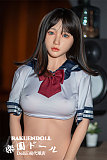 可愛らしい清純な顔立ちと丸い瞳 リアルなJK制服で、青春の風を感じるエッチな人形