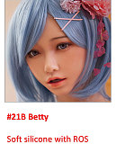 Jiusheng Doll #21 Bettyヘッド 清純系JKドール 148cm・Bカップ・黒髪・赤いリボン制服ラブドール  掲載画像はフルシリコンラブドール