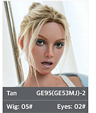 ZELEXdoll 欧米風リアルダッチワイフ GE86ヘッド ＆ 165cm新型165X F-cup シリコンドール