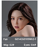 ZELEXdoll 欧米風リアルダッチワイフ GE86ヘッド ＆ 165cm新型165X F-cup シリコンドール