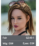 ZELEXdoll GE124ヘッド ＆ 165cm新型165X F-cup シリコンドール