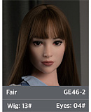 ZELEXdoll GE124ヘッド ＆ 165cm新型165X F-cup シリコンドール