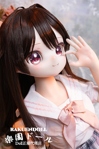 MW Girl(魔物姫)   ももちゃんヘッド 85cm 7kgだけ JK服＆黑髪 フィギュア ソフトビニール製頭部 アニメドール シリコン製ボディ 宣材写真と同じ制服も付属