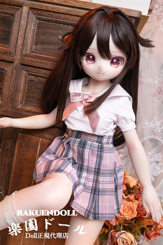 MW Girl(魔物姫)   ももちゃんヘッド 85cm 7kgだけ JK服＆黑髪 フィギュア ソフトビニール製頭部 アニメドール シリコン製ボディ 宣材写真と同じ制服も付属