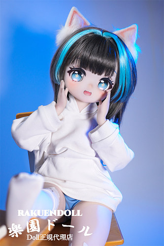 MW Girl(魔物姫)  アニメファン必見の猫耳少女フィギュア！ 呆呆喵ちゃんヘッド 70cm 5.2kgだけ  アニメフィギュア ソフトビニール製頭部 アニメドール シリコン製ボディ 宣材写真と同じ制服も付属