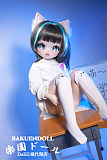 学園風の猫耳美少女フィギュア