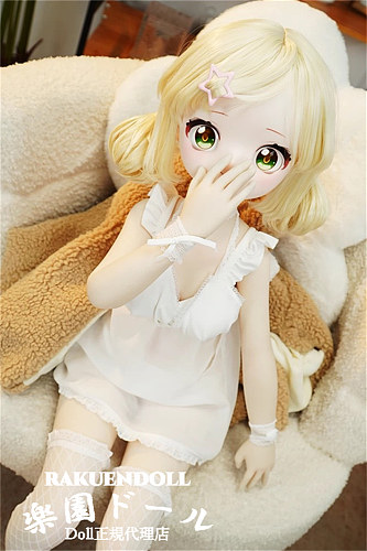 MW Girl(魔物姫)   里奈ちゃんヘッド 金髪お団子ヘアが可愛さ全開！85cm 7kgだけ ふんわり系フィギュア ソフトビニール製頭部 アニメドール シリコン製ボディ 宣材写真と同じ制服も付属