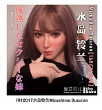 Elsa Babe RHC007深田凉子ヘッド おっとり微笑み系爆乳ドール 宣材写真は157cm 清純系ラブドール 等身 大 セックス ドール カップ選択可 宣材写真はフルシリコン製ダッチワイフ