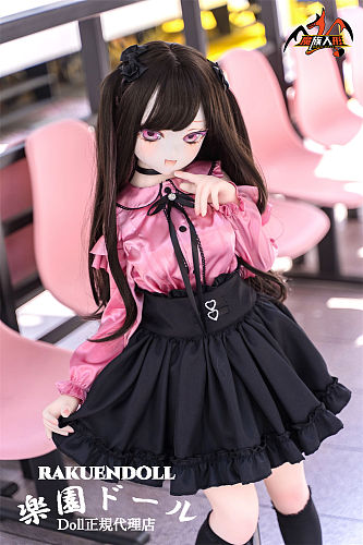 Mozudoll 115cm Yuriちゃん 萌え系ダッチワイフ 宣材写真はバスト大 ソフトビニール製頭部 TPE製ボディ 肌色＆眼球色＆メイク＆ウィッグ＆衣装は宣材写真と同じ