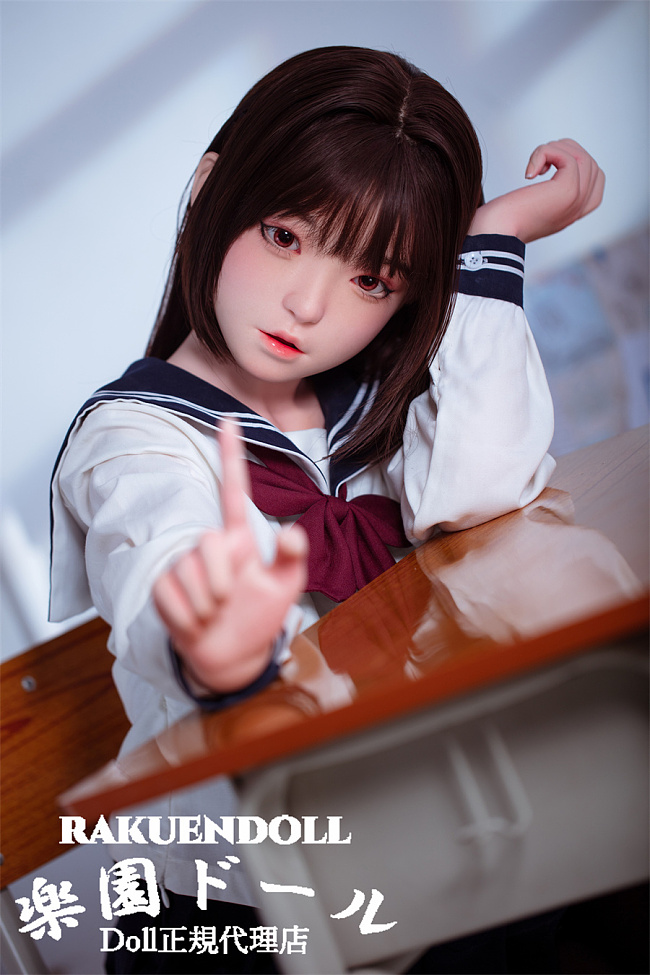 FUdoll J008ヘッド & 136cm Aカップ 妹系セーラー服を着てる可愛い女の子 フルシリコン製