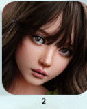 FUdoll J008ヘッド & 136cm Aカップ 妹系セーラー服を着てる可愛い女の子 フルシリコン製
