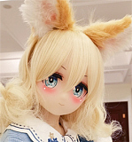 【アニメドール】Aotume Doll  #115&135cm Bカップ 新ボディー新作 可愛い女の子 ブルー髪  掲載画像はTPE材質