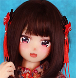 Aotume Doll  #123 135cm AAカップ 可愛い女の子 豊潤タイプ 105cmボディも搭載可能  アニメドール