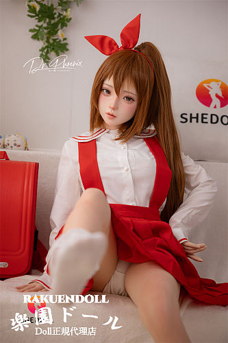SHEdoll  元気いっぱいダッチワイフ 柠檬（Lemon）ヘッド 148cm 可愛い赤スカートの癒し系ラブドール Dカップ 宣材写真はTPEボディ