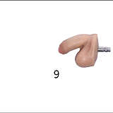 蛍火日記 新ボディー！ 江灵（Jiangling）ヘッド 180cm メイク⑤ 金色ショートヘアの癒し系男性ドール 広い肩幅と細身のウエスト フルシリコン製 優しい男の子 リアル塗装加工あり 女性向けのリアルドール