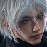 蛍火日記 新ボディー！ 江灵（Jiangling）ヘッド 180cm メイク⑤ 金色ショートヘアの癒し系男性ドール 広い肩幅と細身のウエスト フルシリコン製 優しい男の子 リアル塗装加工あり 女性向けのリアルドール