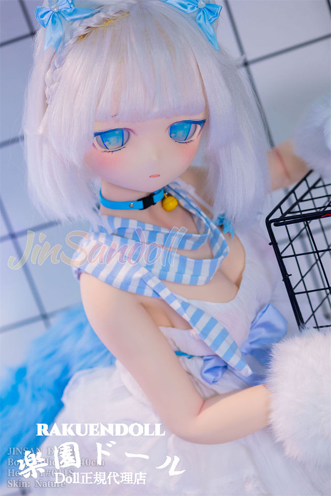 #Y011ヘッド 140cm Bカップ 憂いを帯びた白髪の妹系ドール 漫画ドール ソフトビニール製ヘッド+シリコン製ボディ 等身大アニメラブドール