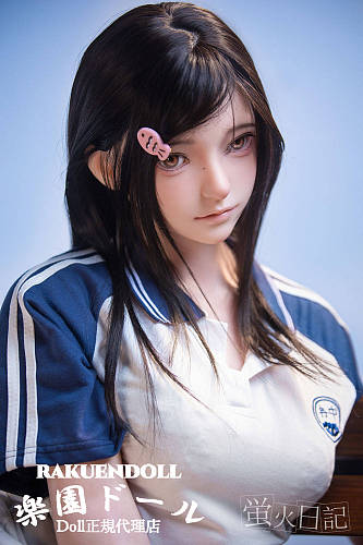 蛍火日記 菜々子 メイク② 151cmセックス人形 貧 乳 Aカップ 青春を感じさせる清純派美少女 等身 大 ラブドール 宣材写真は硬めシリコンヘッド（口開閉機能あり）＋フルシリコンアダルトドール