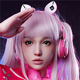 Artdoll  A16春月ヘッド 新ボディー 160cm Fカップ 可愛い巻き髪ラブドール フルシリコン製 エッチな人形 M16接続 巨乳ラブドール